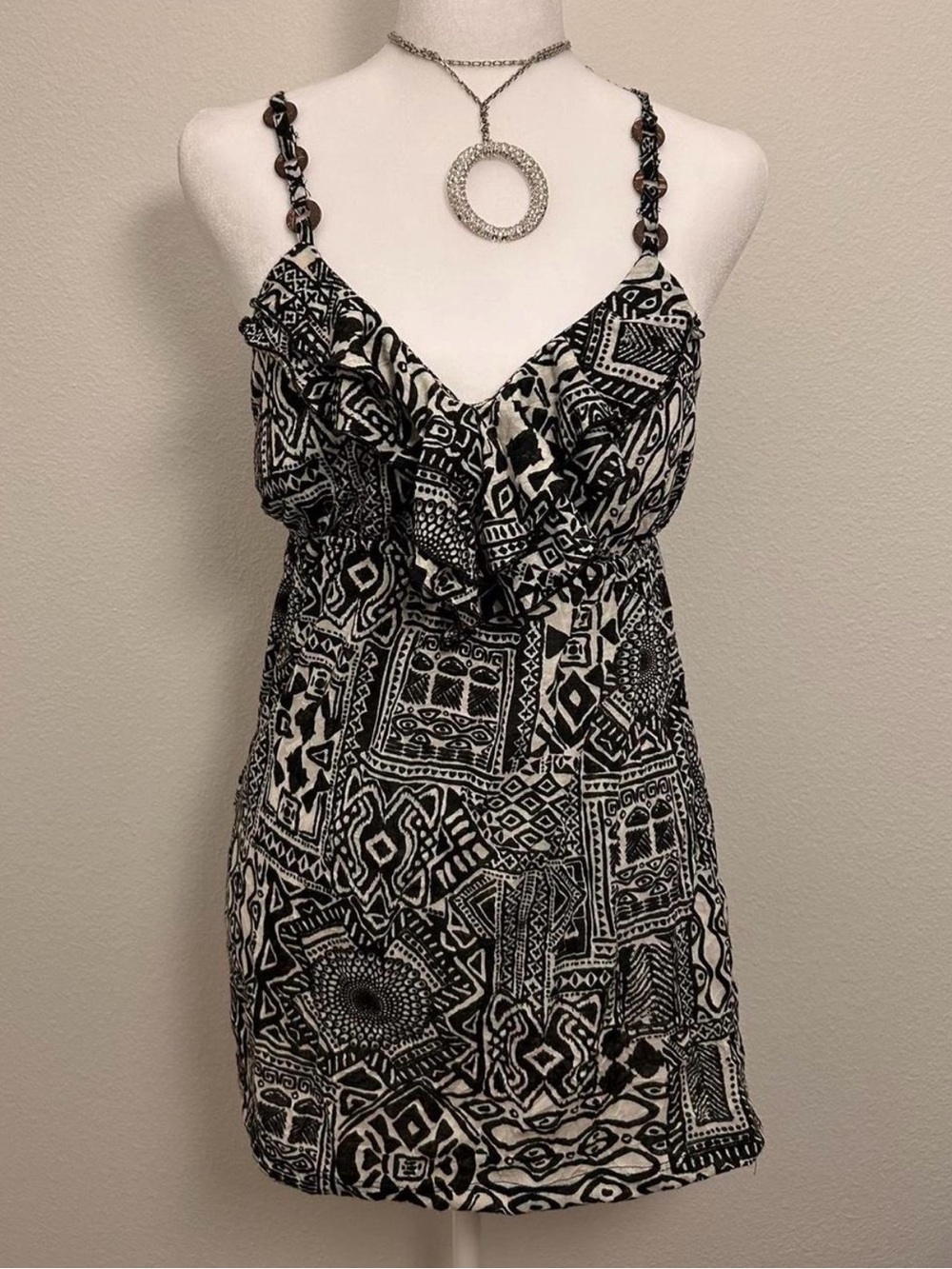 y2k boho tribal tank top
